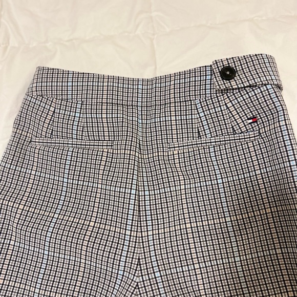 tommy hilfiger women’s plaid grey dress pants size S - Picture 4 of 5